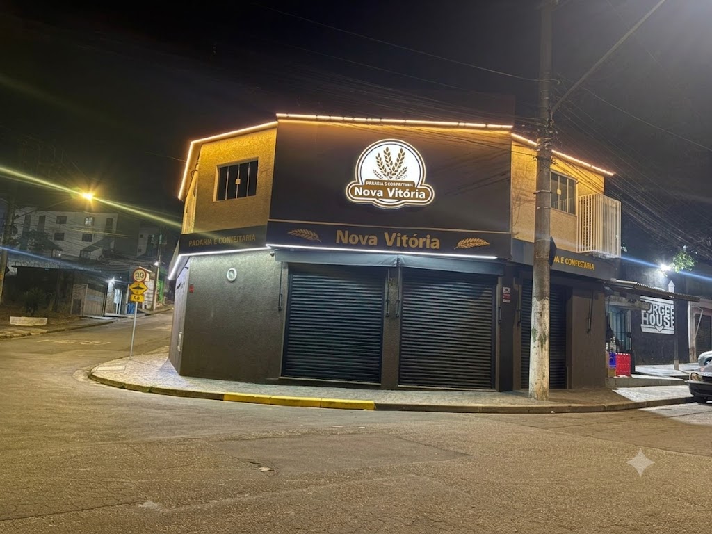 Fachada da Padaria Nova Vitória